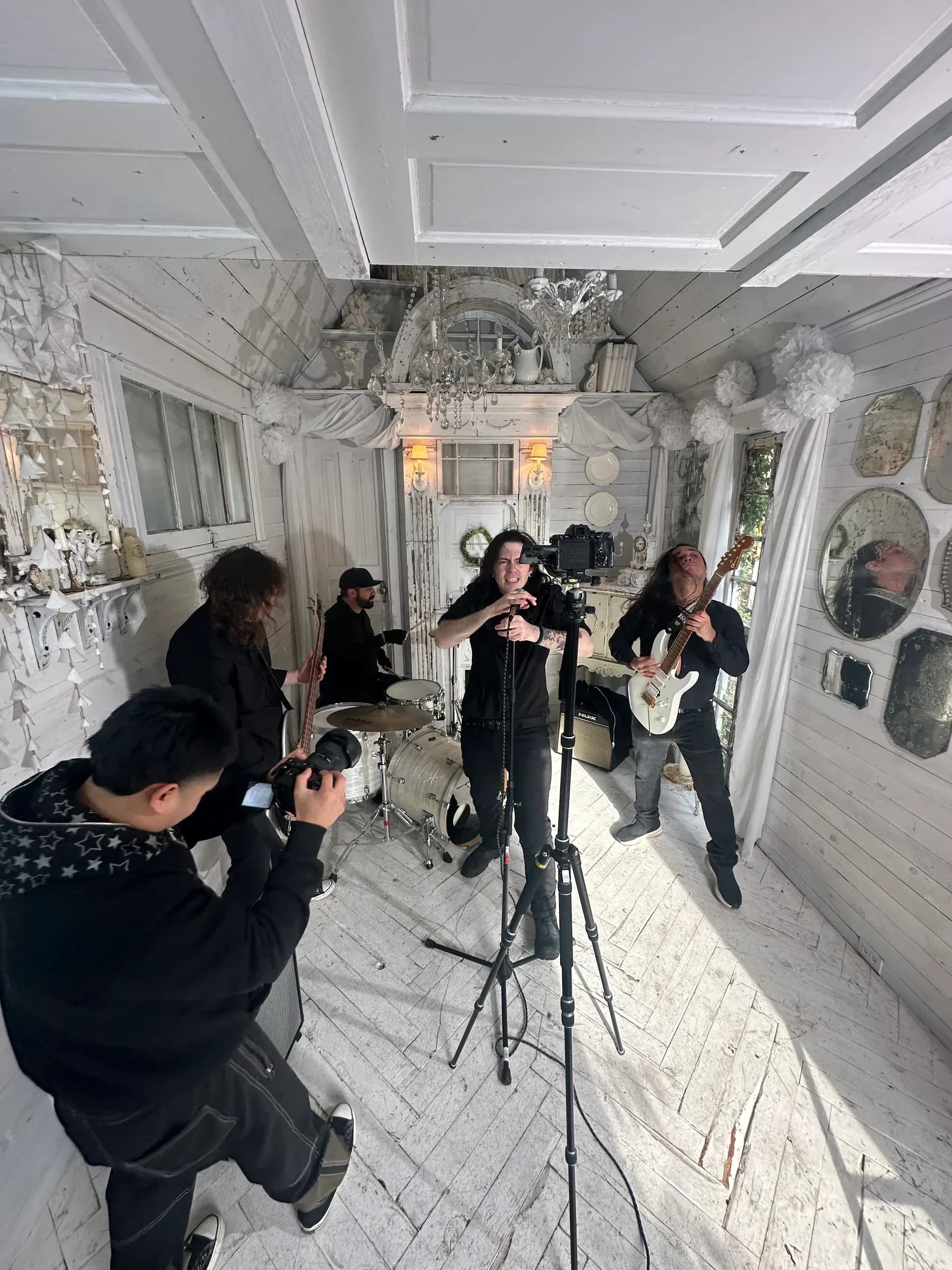 Behind-the-scenes on a recurring production day