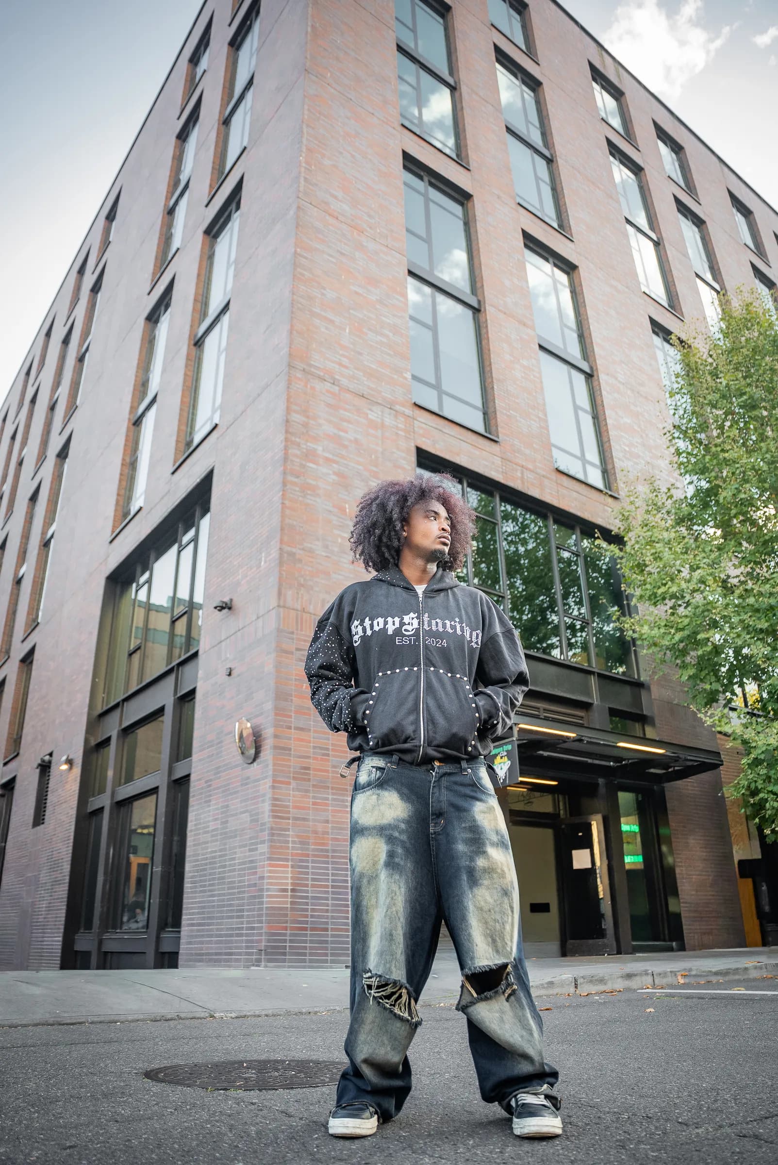 Streetwear brand campaign shoot